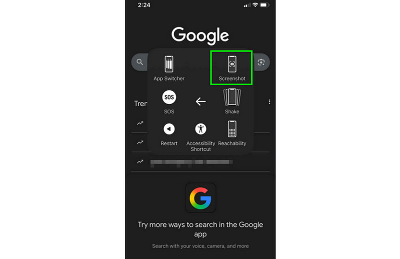 Screenshot in Google Chrome unter iOS erstellen