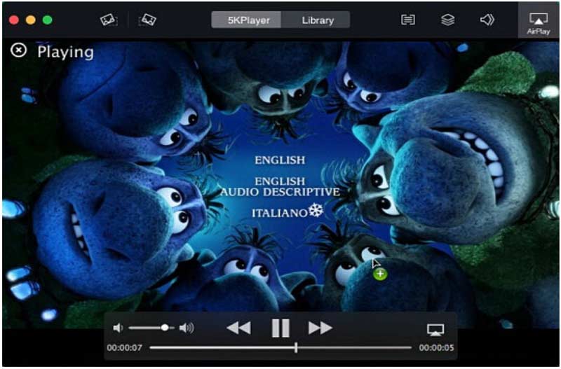 5K Player kostenloser Mac-DVD-Player