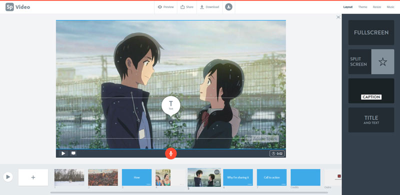 Adobe Spark YouTube‑Video‑Maker