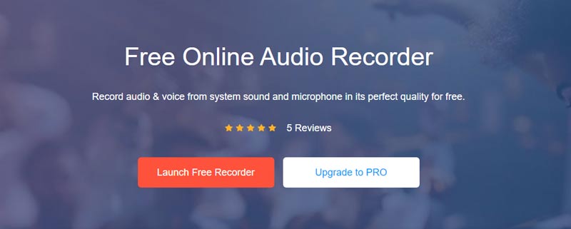 Kostenloser Online‑Audio‑Recorder