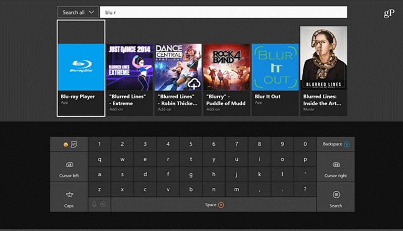 Blu-ray-Player-App auf Xbox installieren