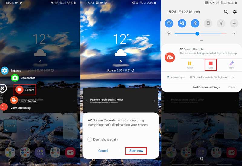 Chaturbate auf Android aufnehmen