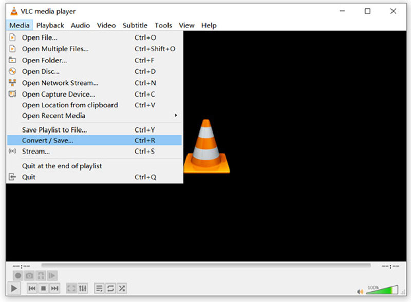 VLC‑Funktion „Konvertieren/Speichern“