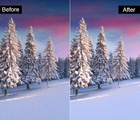 Videorauschen entfernen