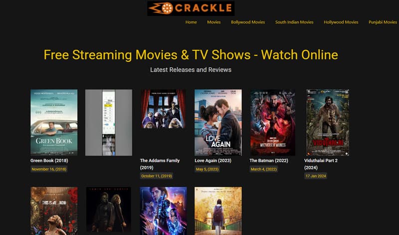 Crackle 123movies Alternativen