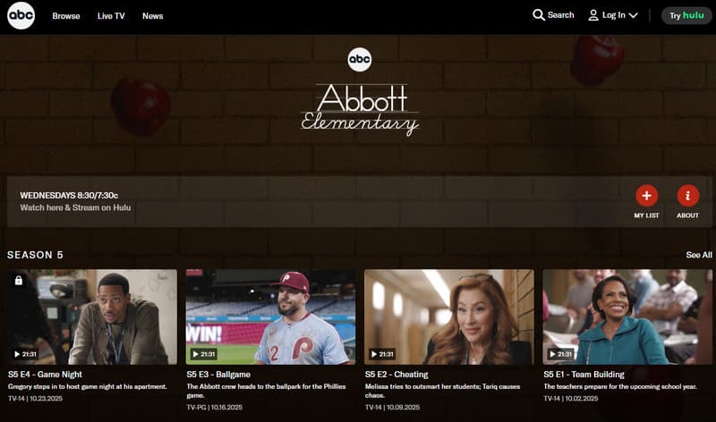 ABC – „Abbott Elementary“ ansehen